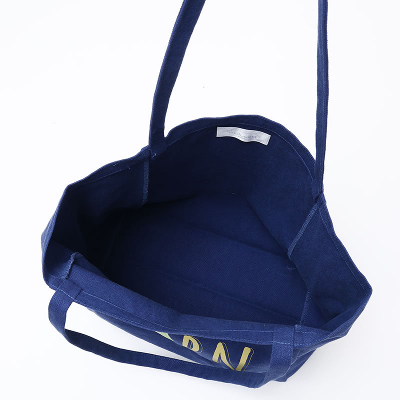 mofusand Mofumofu Marche Tote Bag Corn Navy