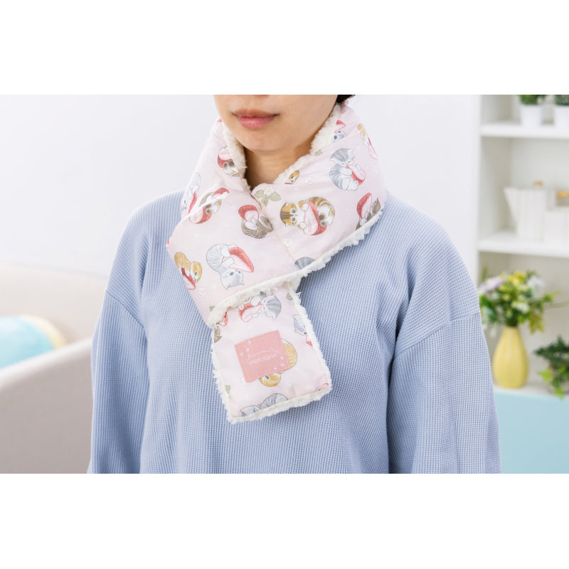 mofusand There was a fluffy muffler (strawberry)