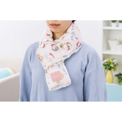 mofusand There was a fluffy muffler (strawberry)