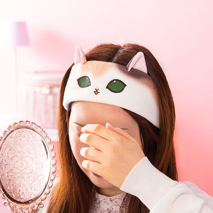 mofusand 고양이 헤어밴드 (삼색 고양이)