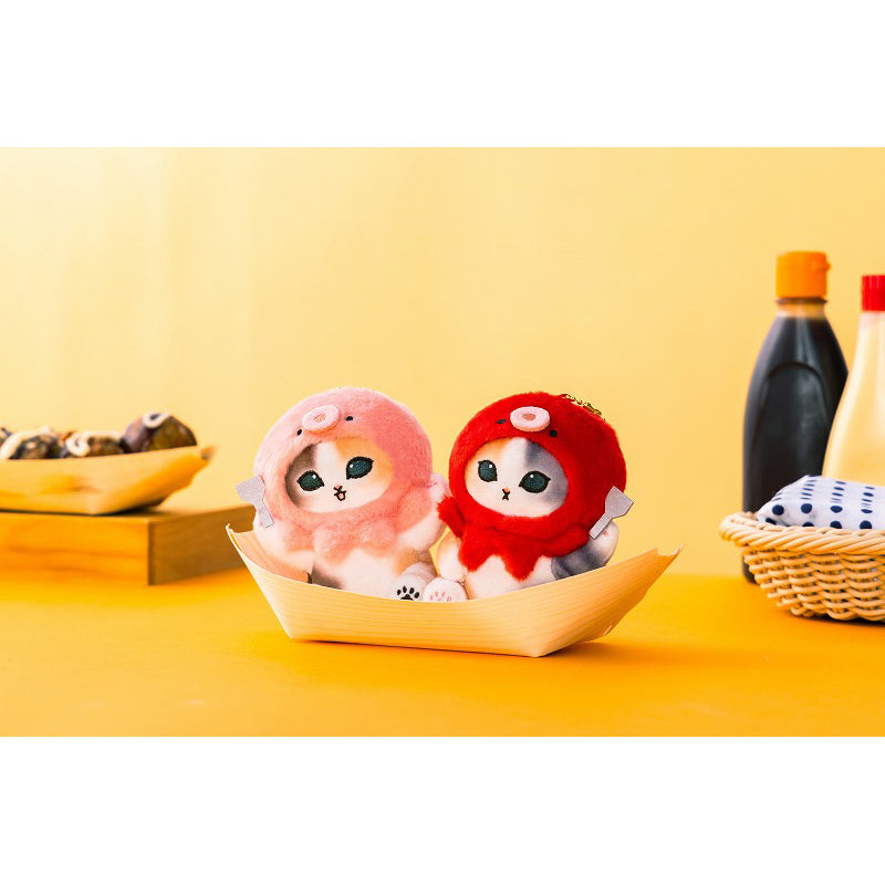 mofusand たこにゃんマスコット(赤) | mofusandもふもふマーケット