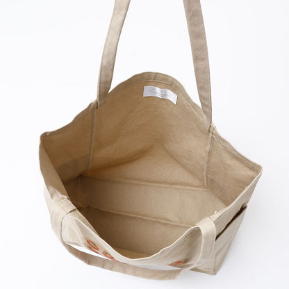 mofusand Mofumofu Marche 토트 백 토마토 베이지