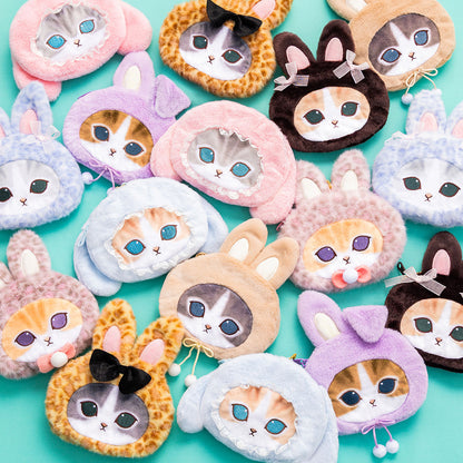 mofusand Trading Face Pouch (Lots of Rabbit Meows!) (All 8 types)