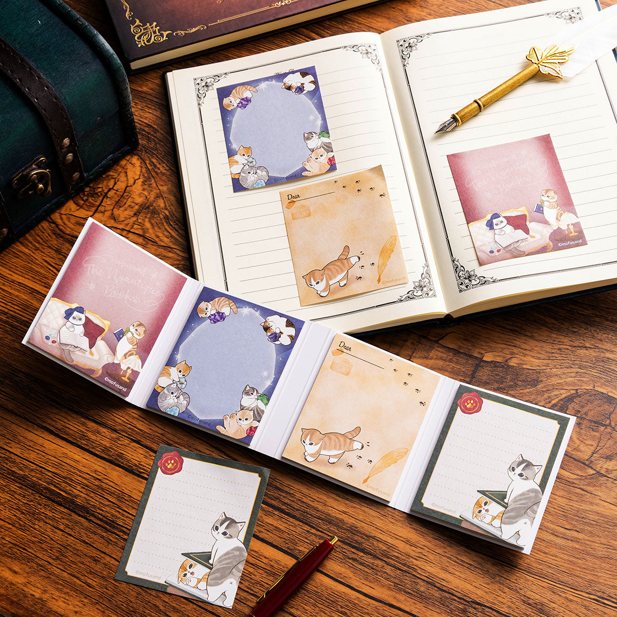 mofusand Antique Book type Sticky Notes