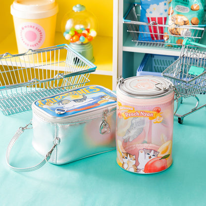mofusand Meow Meow MART Mascot Keychain Pouch (Sardine Can)