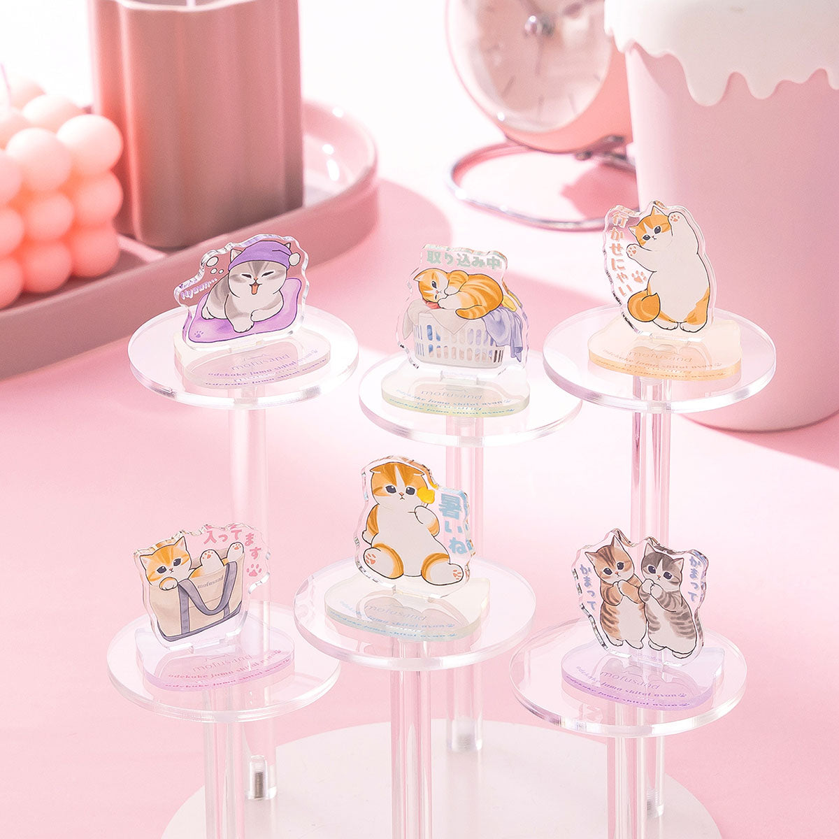 mofusand おでかけ邪魔したいにゃん！ トレーディングアクリルスタンド