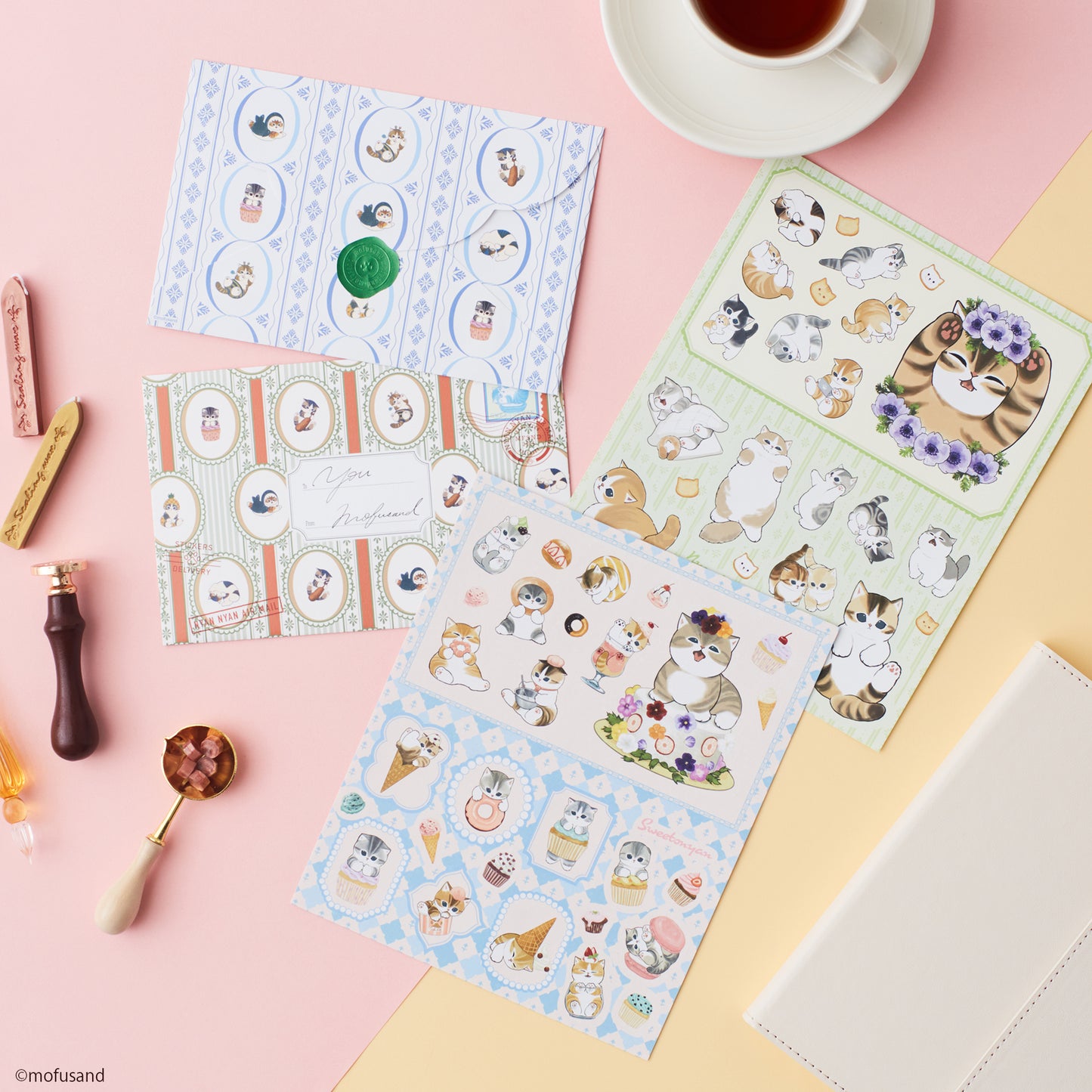 mofusand Sticker Lottery: Letters from Fluffy Meows