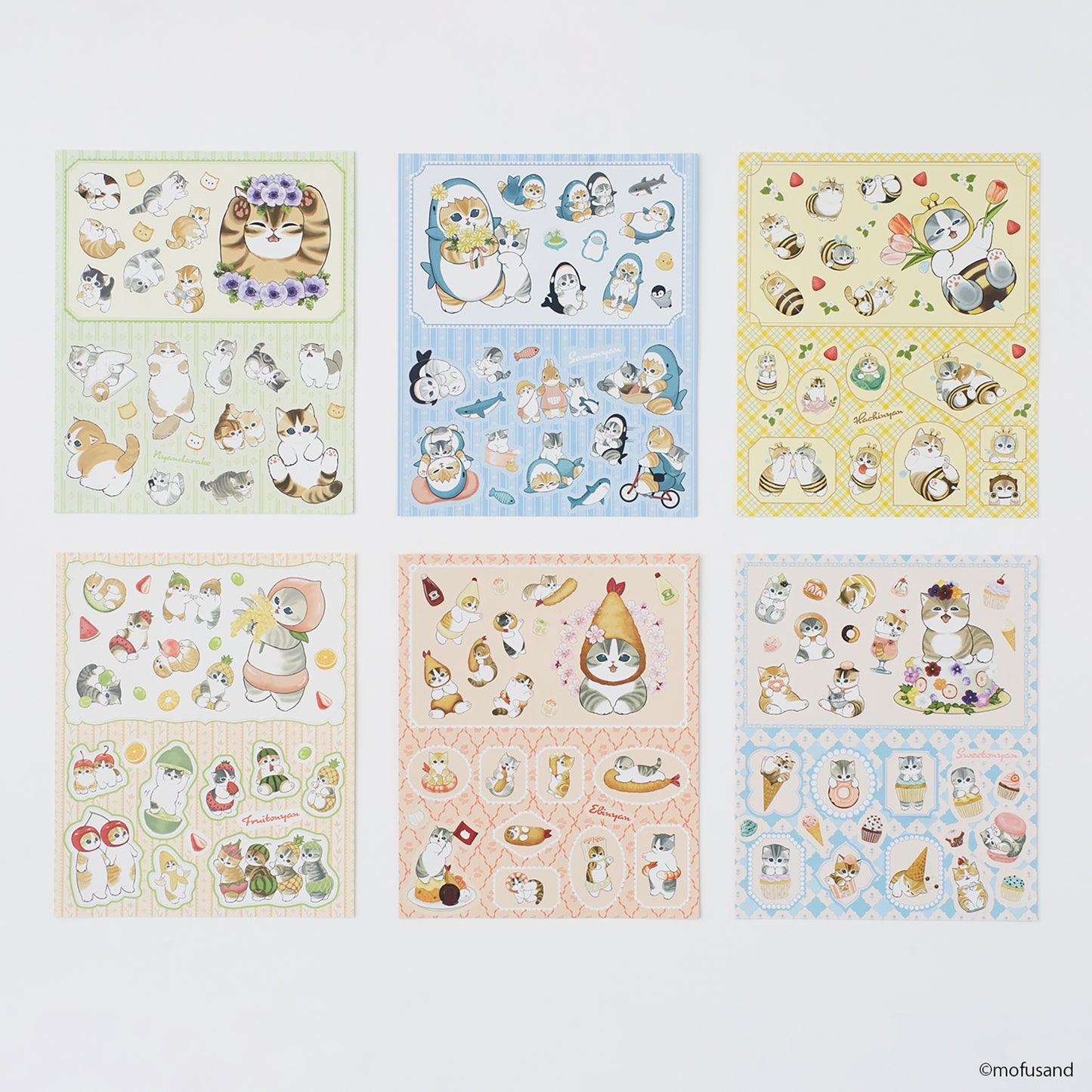 mofusand Sticker Lottery: Letters from Fluffy Meows