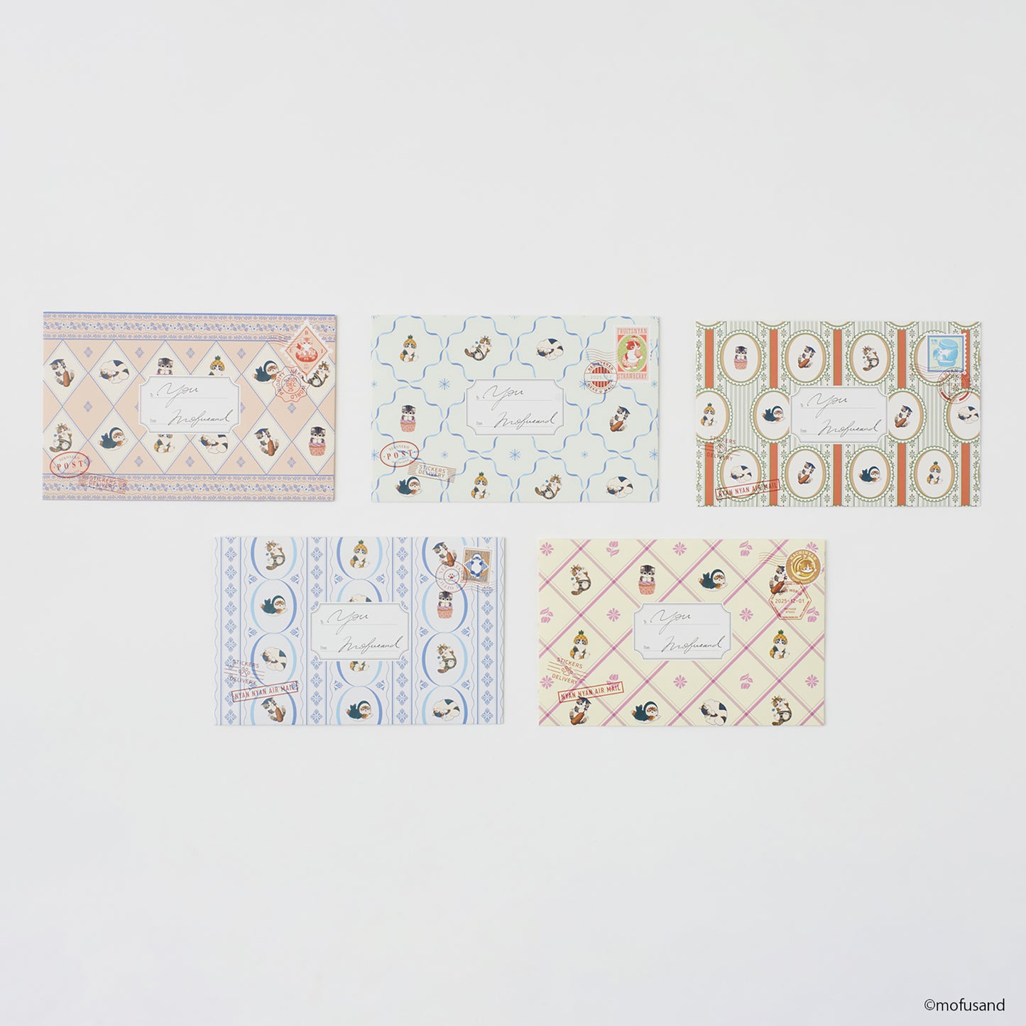 mofusand Sticker Lottery: Letters from Fluffy Meows