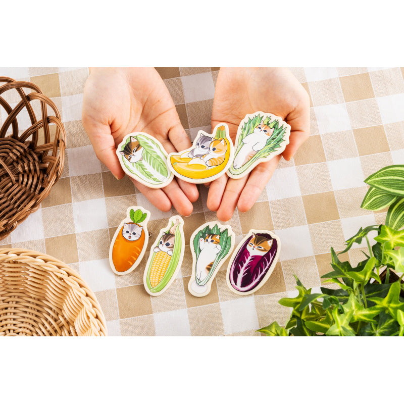 mofusand Mofumofu Marshe Squid Acrylic Badge (Kabu)