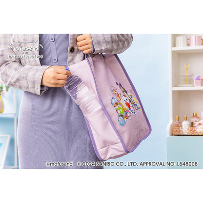 mofusand×サンリオキャラクターズ 大きめパイピングトートバッグ