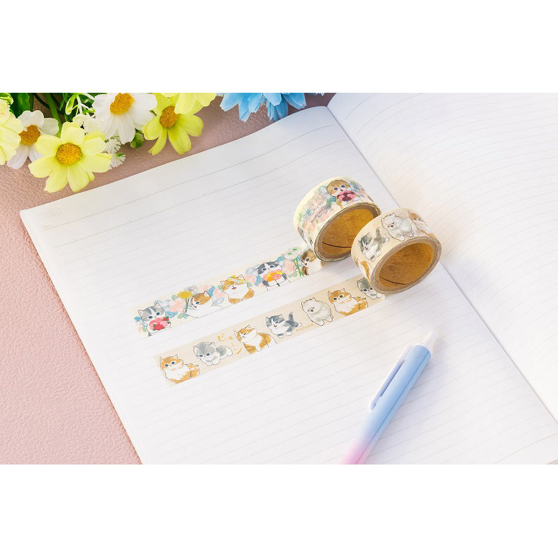 mofusand マスキングテープ(おはなばたけ)