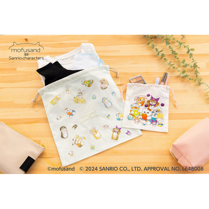 mofusand× Sanrio Characters A good size drawstring (everyone is good!)