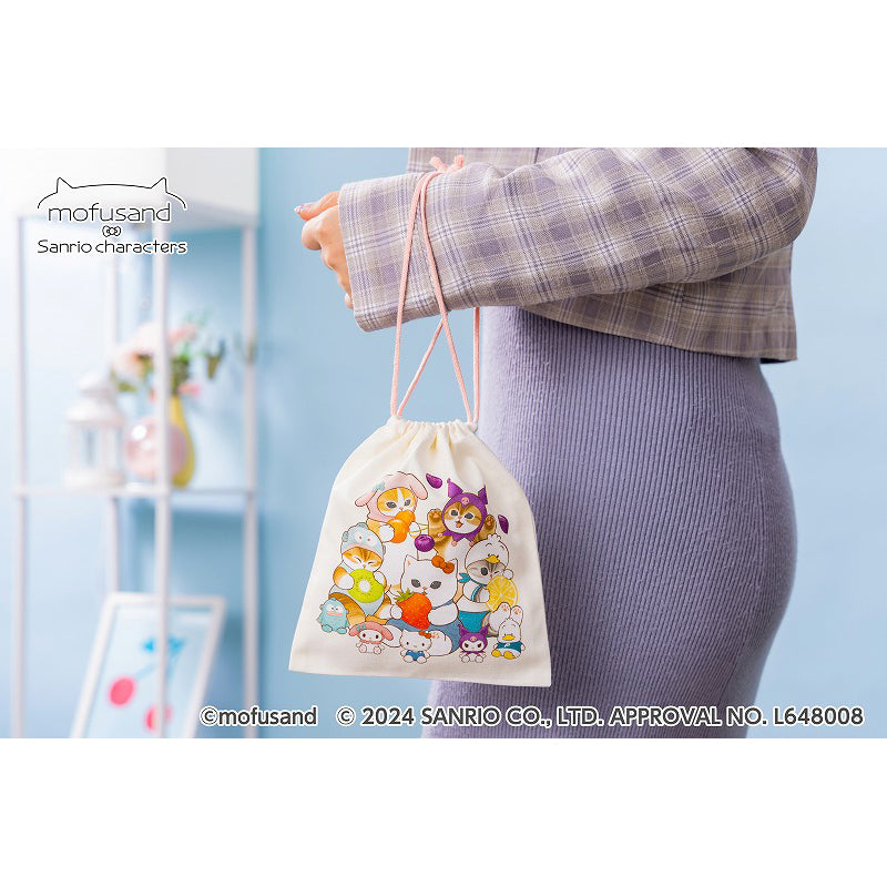 mofusand× Sanrio Characters A good size drawstring (everyone is good!)