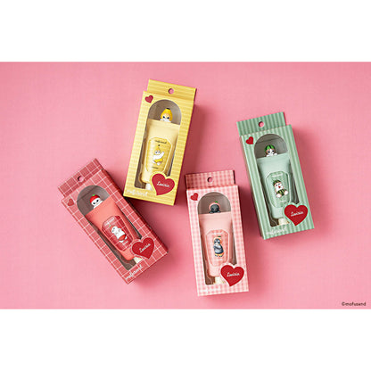 mofusand Lovisia Hand Cream with Mascot Figure (Apple Meow)