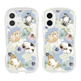 mofusand×日比谷花壇 iPhone対応クリスタルクリアケース(冬)