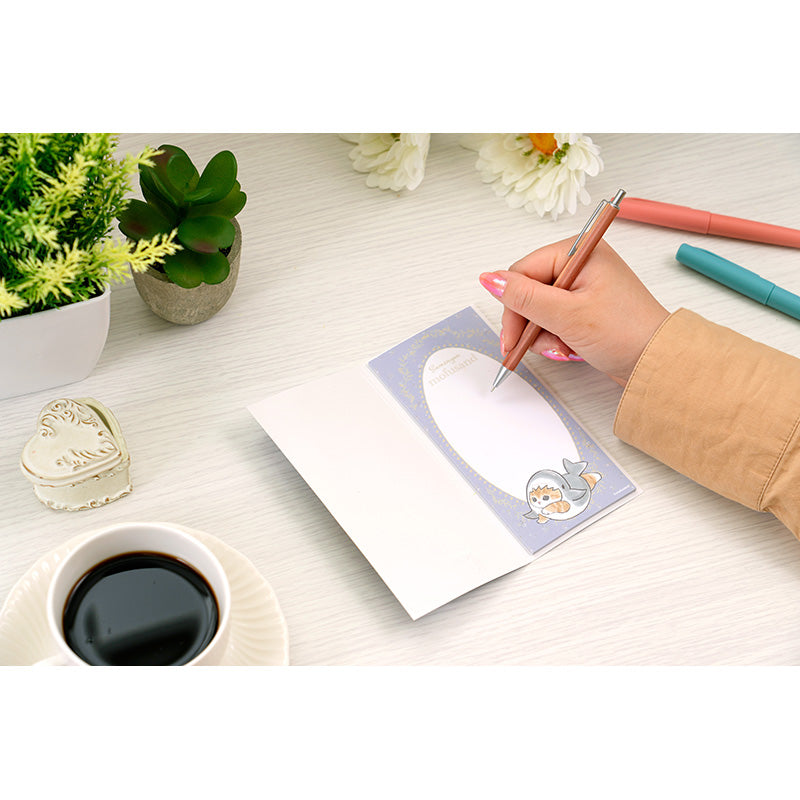 mofusand もふもふストア 一筆メモふせん(サメにゃん)