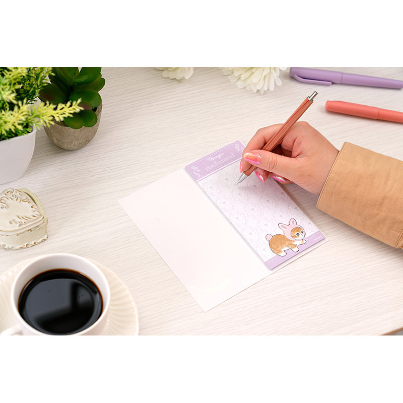 mofusand もふもふストア 一筆メモふせん(うさにゃん)