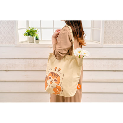 mofusand Daily Youth Tote with gusset (Hachinyan)