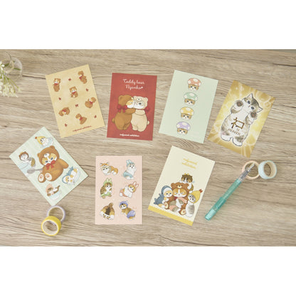 mofusandExhibition postcard (tea time)