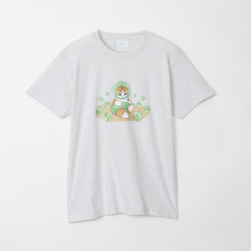 mofusand Mofumofu Marche T -shirt Cabbage Automir