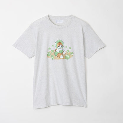 mofusand Mofumofu Marche T -shirt Cabbage Automir