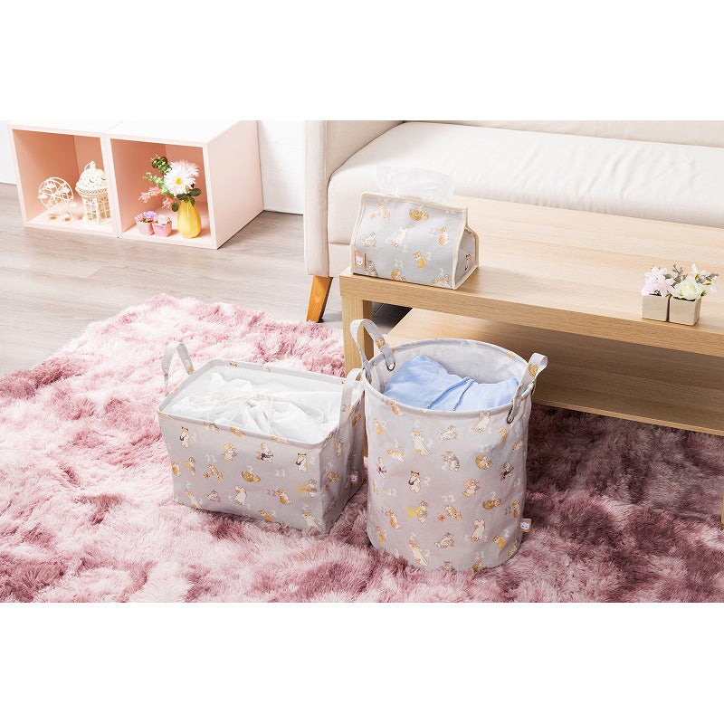 mofusand 组织盒（浅灰色）