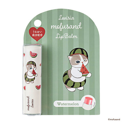 mofusand Lovisia リップクリーム(スイカにゃん)