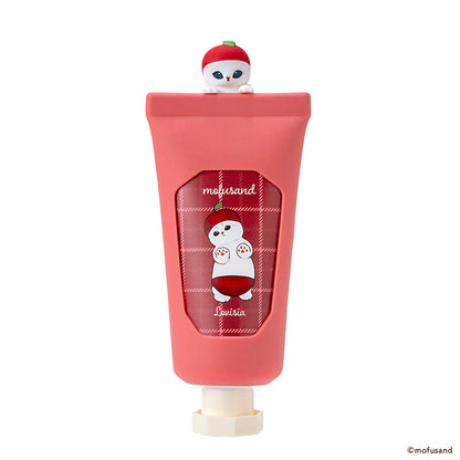mofusand Lovisia Hand Cream with Mascot Figure (Apple Meow)