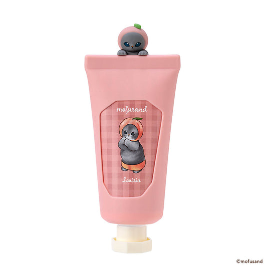 mofusand Lovisia Hand Cream with Mascot Figure (Peach Meow)