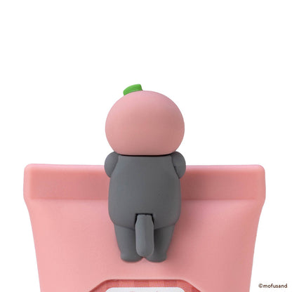 mofusand Lovisia Hand Cream with Mascot Figure (Peach Meow)