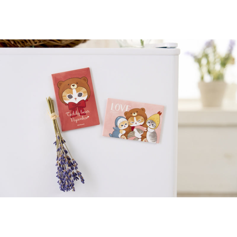 mofusandExhibition Square magnet (set Nyan)