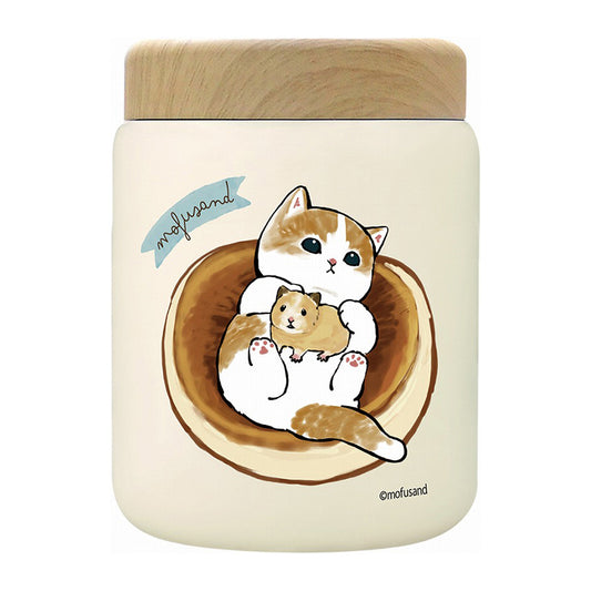 mofusand Stainless steel soup pot 400ml (hot cake Nyan)