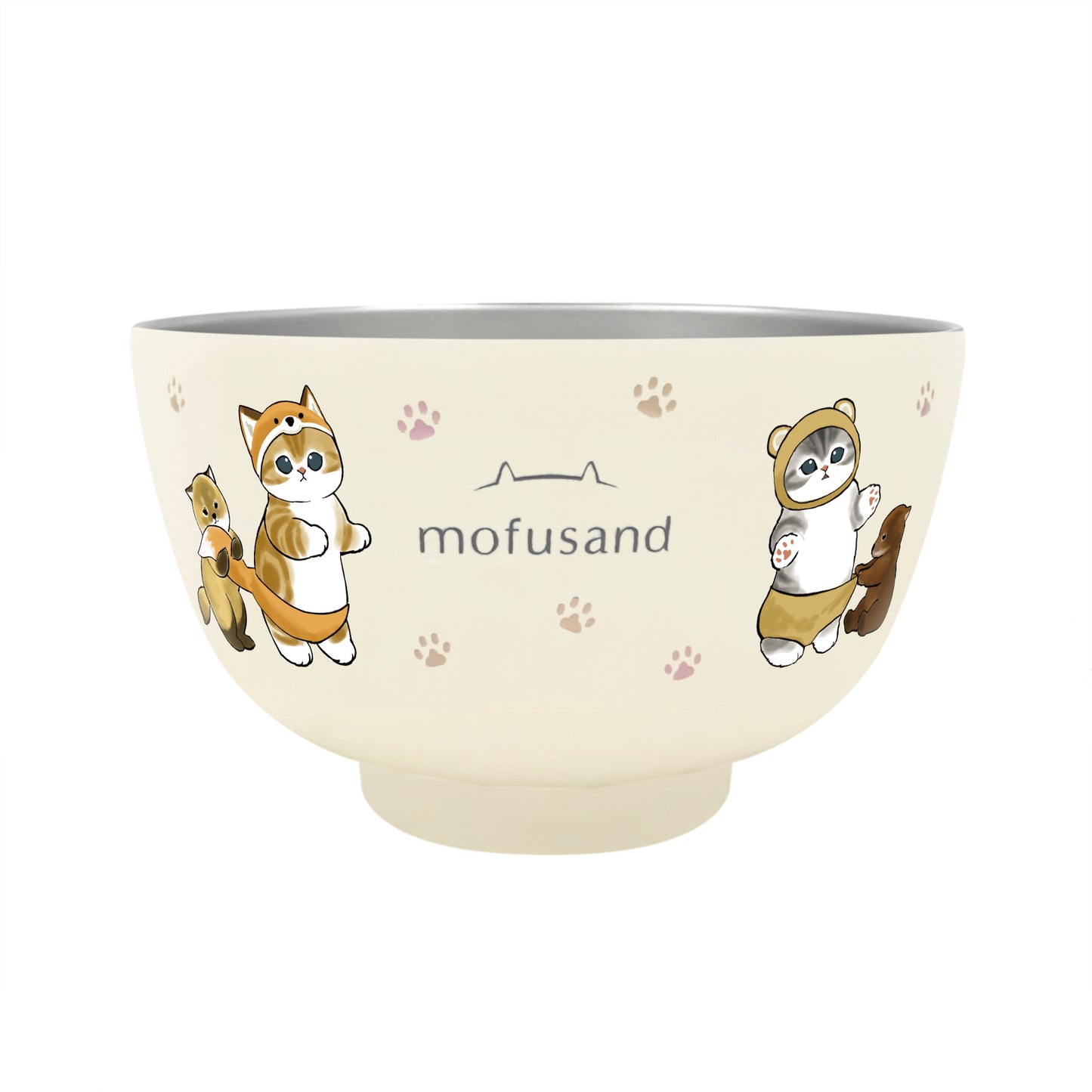 mofusand 真空二重お椀 450ml(にゃんぱんつ)