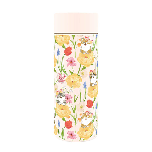 mofusand × HIBIYA-KADAN Stainless Bottle 300ml (Spring)