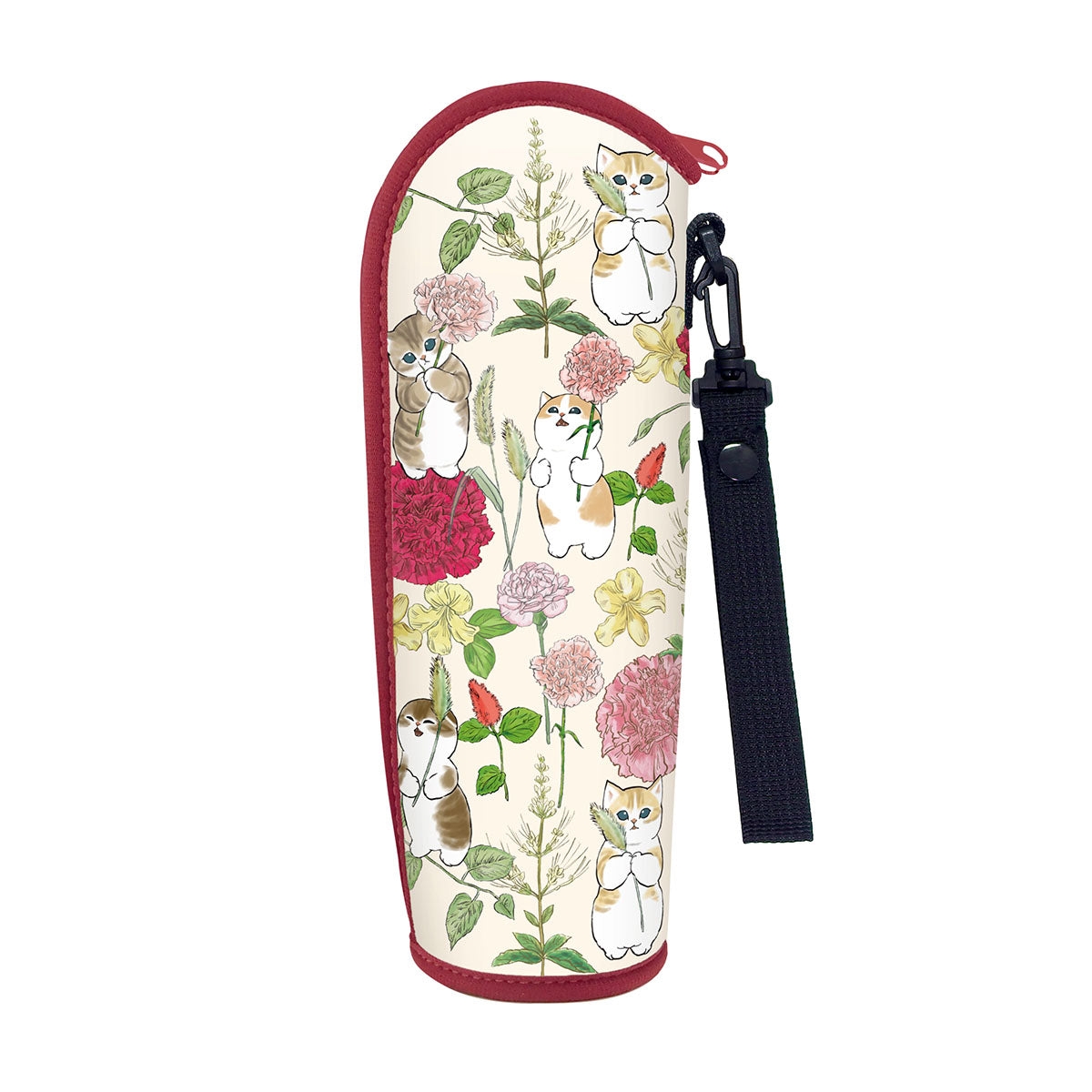 mofusand×日比谷花店 软质水壶套（康乃馨）