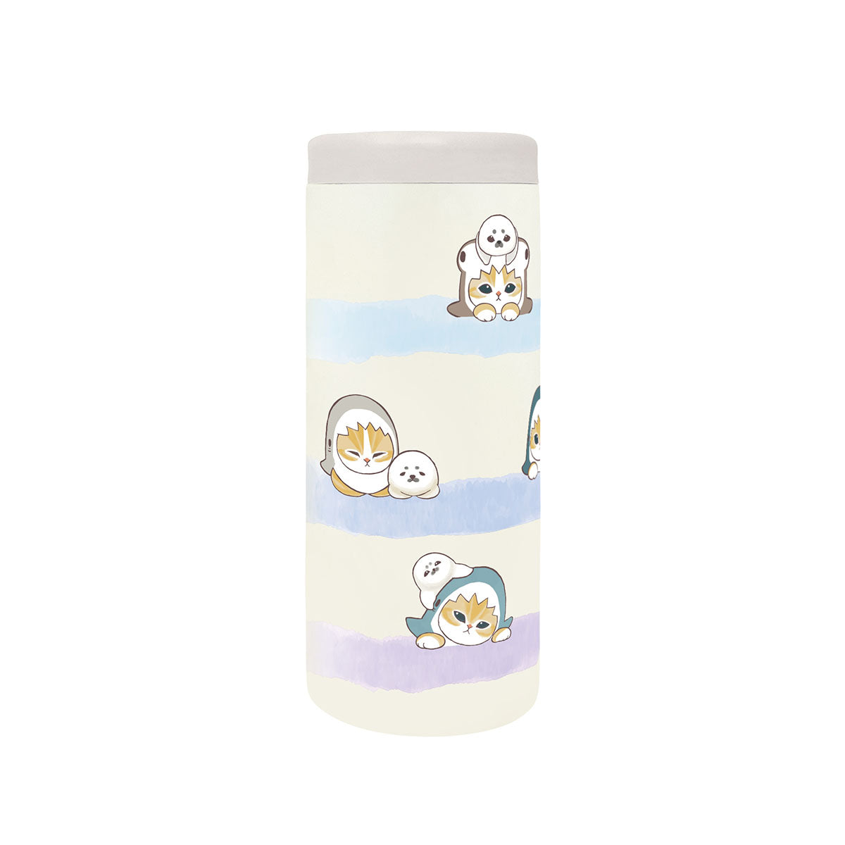 mofusand 多功能水瓶580ml（粉彩鲨鱼猫）