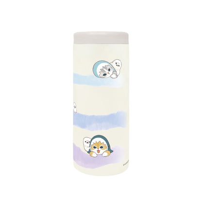 mofusand 多功能水瓶580ml（粉彩鲨鱼猫）
