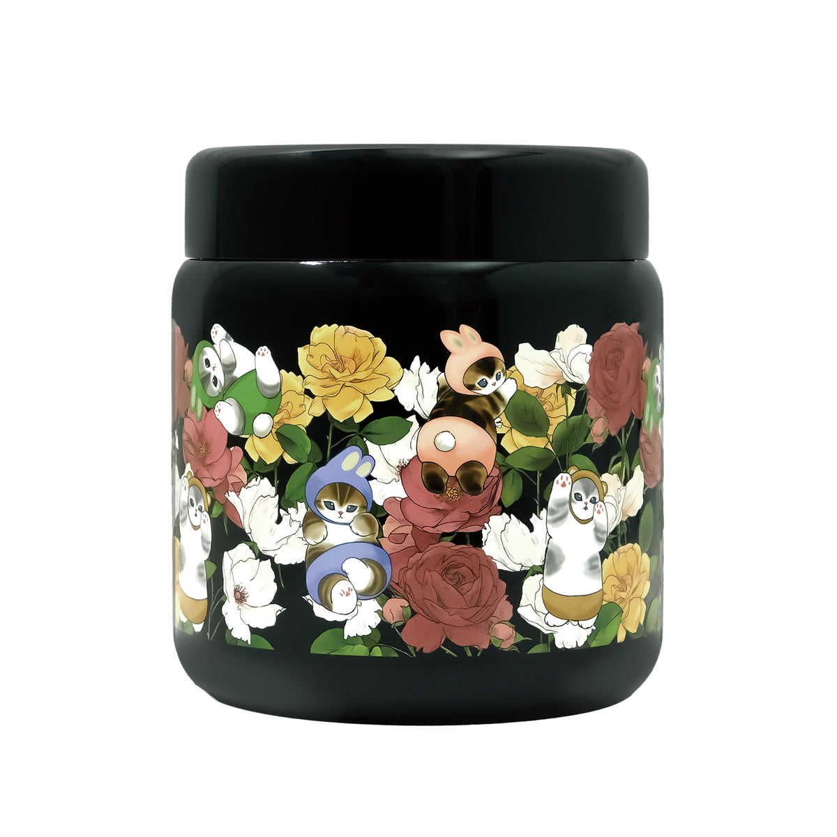 mofusand×Hibiya Kadan stainless steel soup pot 300ml (rose)
