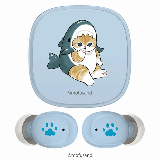 mofusand Completely wireless earphone 2 (shark Nyan)