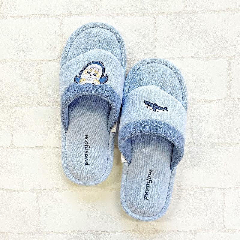 mofusand Beach sandals type slippers (blue)