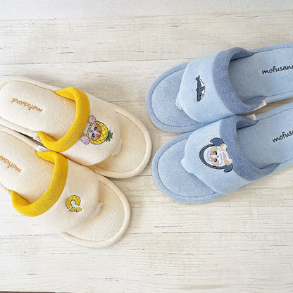 mofusand Beach sandals type slippers (blue)