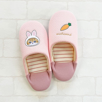 mofusand パステルバブーシュスリッパ(ピンク)