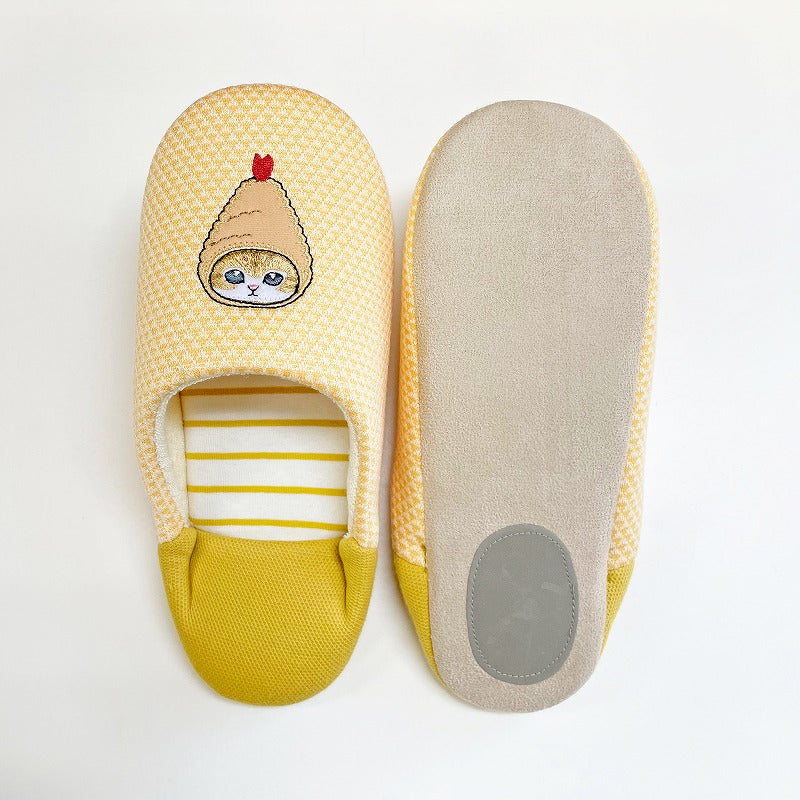 mofusand Pastel Babouches Slipper (Yellow)