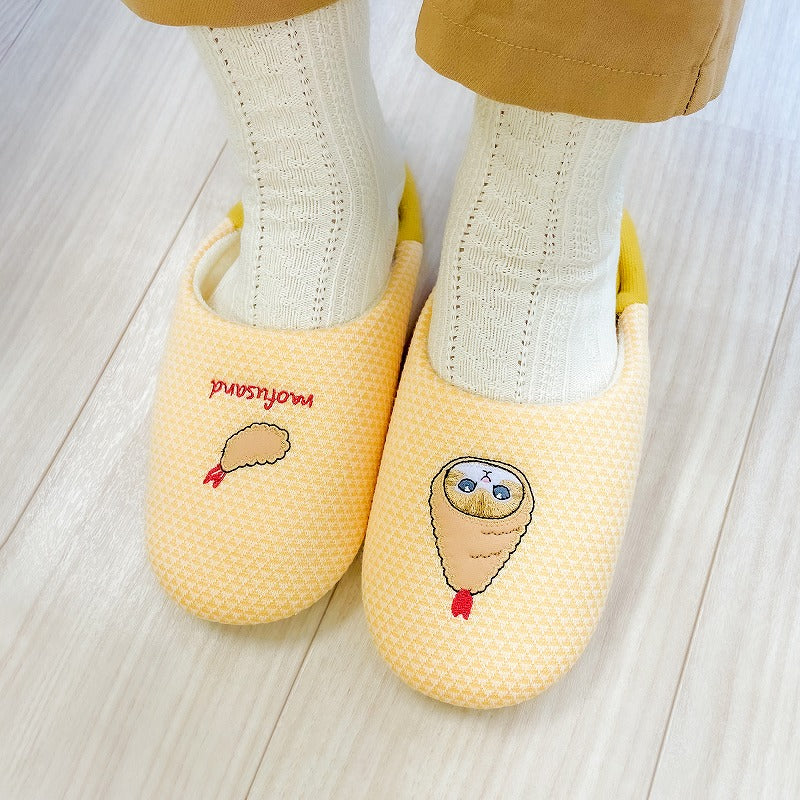 mofusand Pastel Babouches Slipper (Yellow)