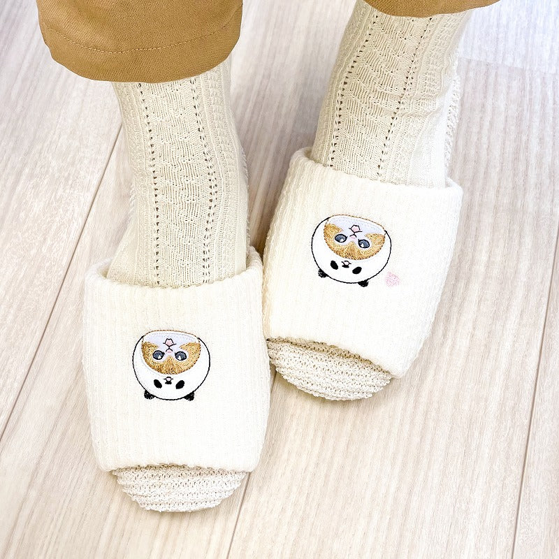 mofusand Soft slippers (ivory)