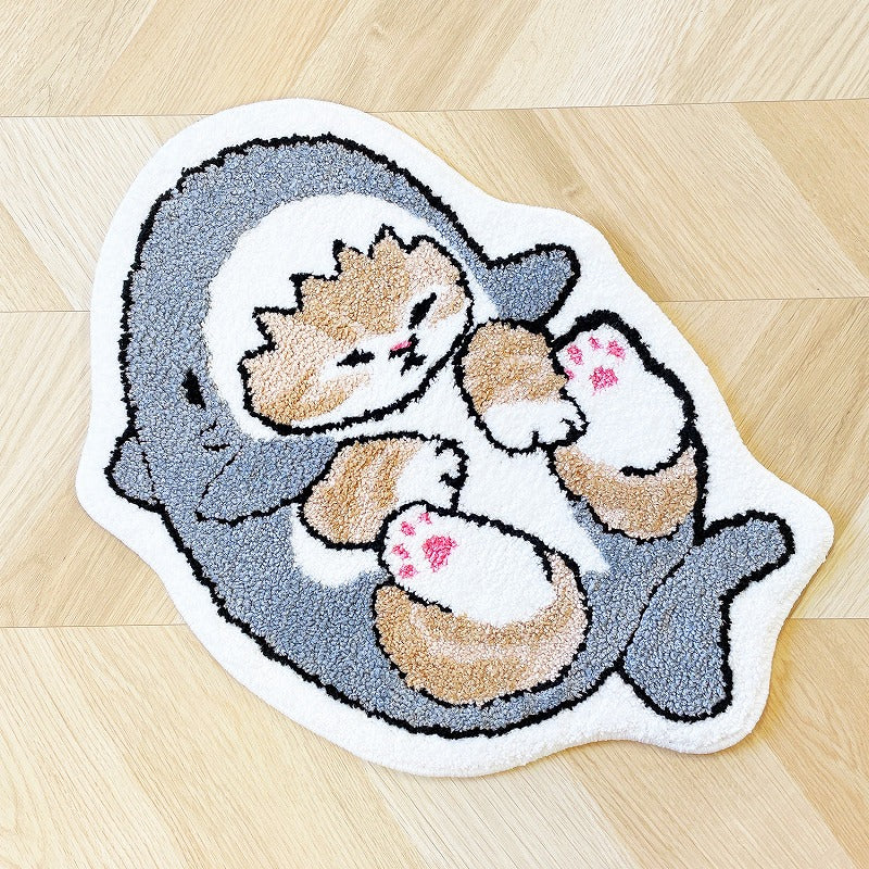 mofusand Soft multi -mat (shark Nyan)