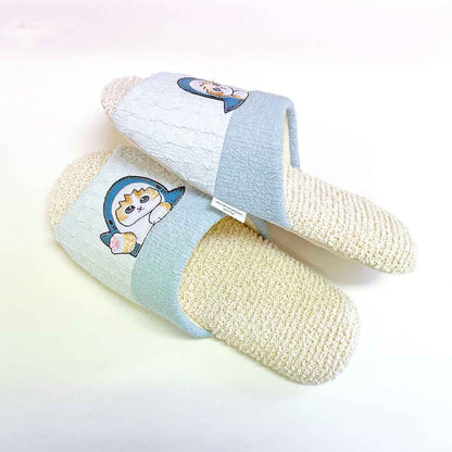 mofusand ちょこんとソフトスリッパ(ブルー)