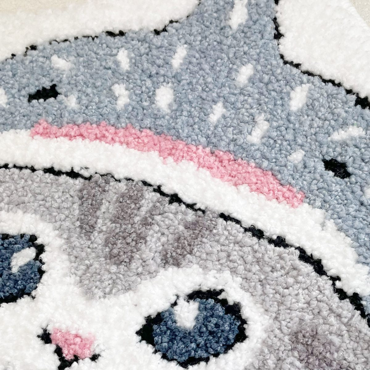 mofusand Fluffy Mini Mat (Blue)