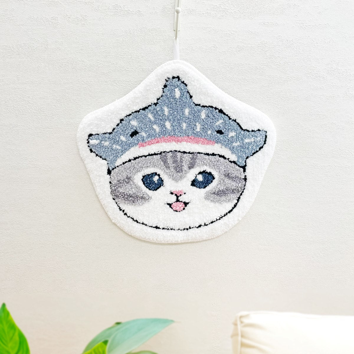 mofusand Fluffy Mini Mat (Blue)